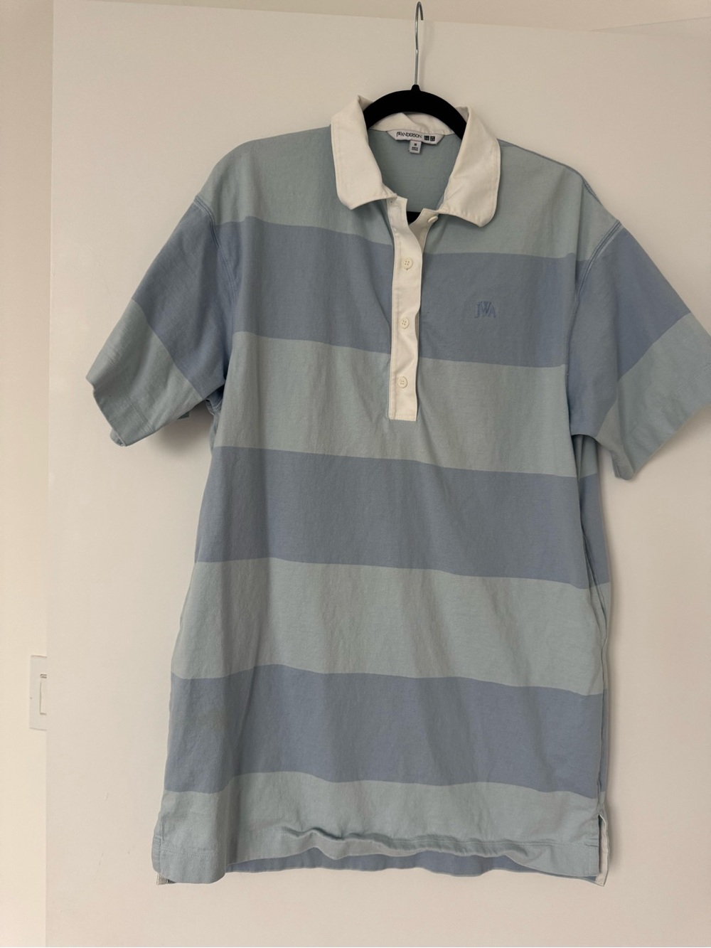 JW ANDERSON Light Blue Stripe Dress